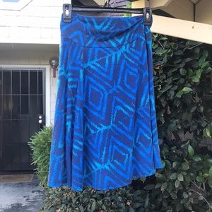 Juniors Blue LulaRoe Cassie skirt